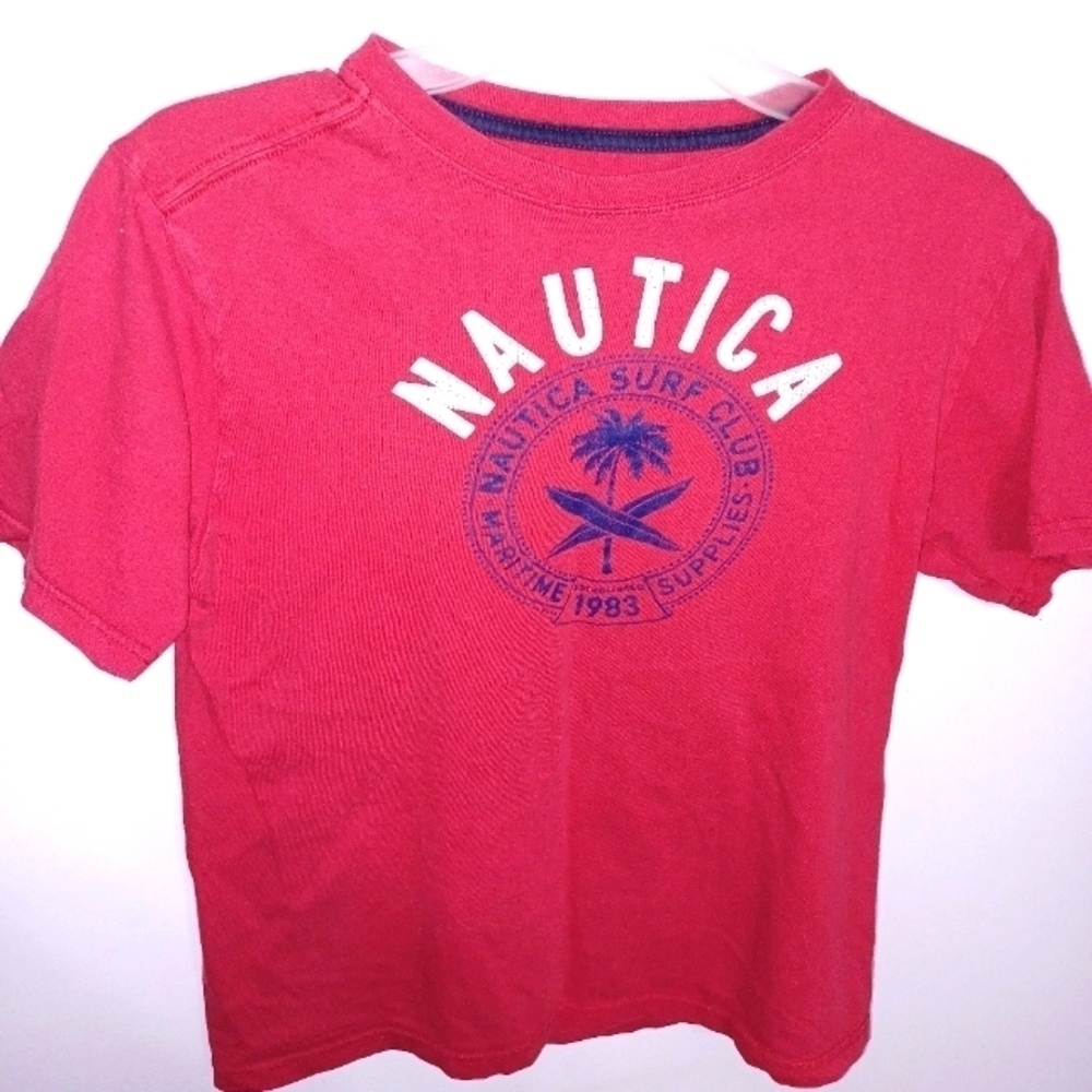 Nautica T- Shirt Boys Sz L- 14-16